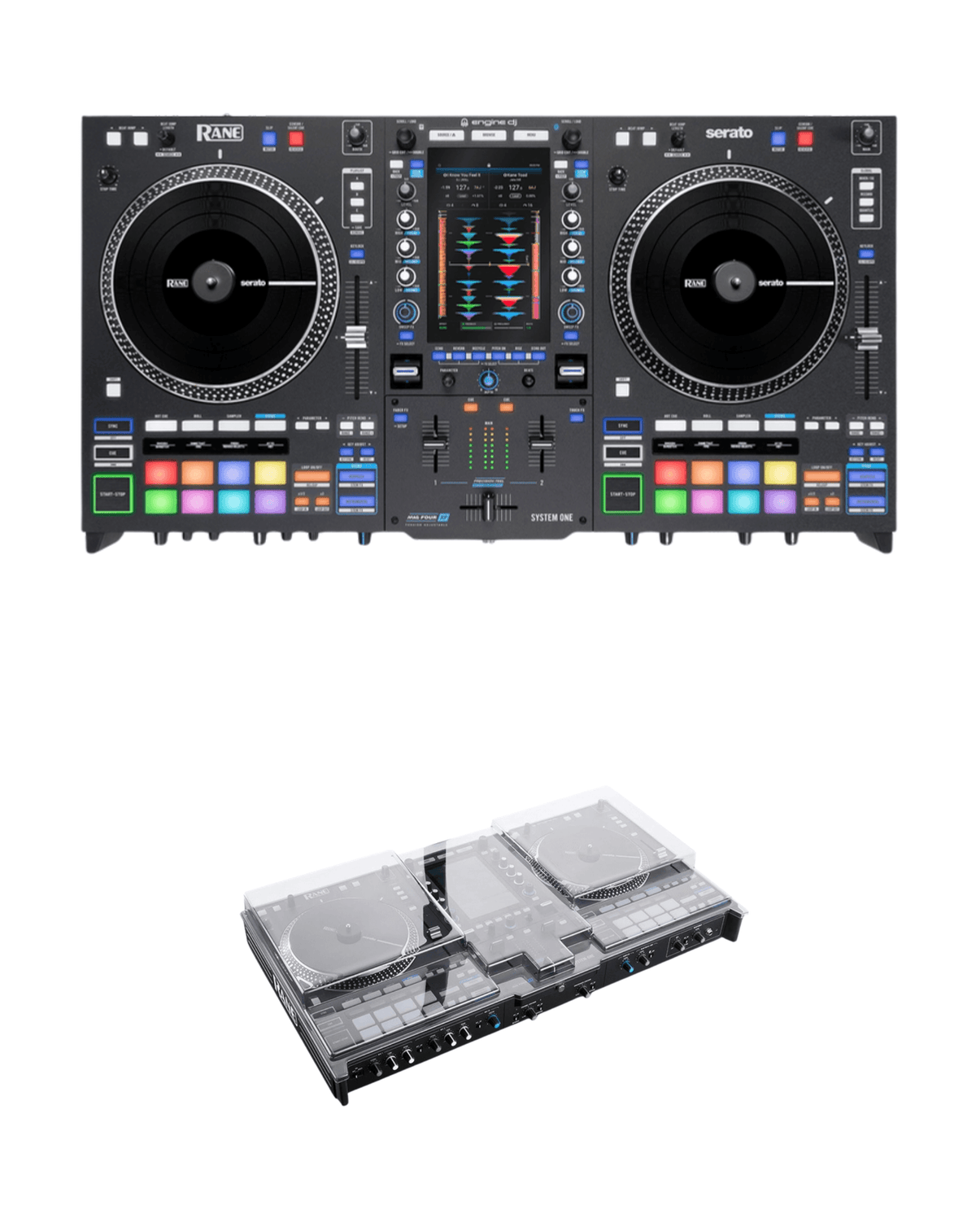 Rane SYSTEM ONE + Decksaver DS-PC-SYSTEM1 Cover Bundle