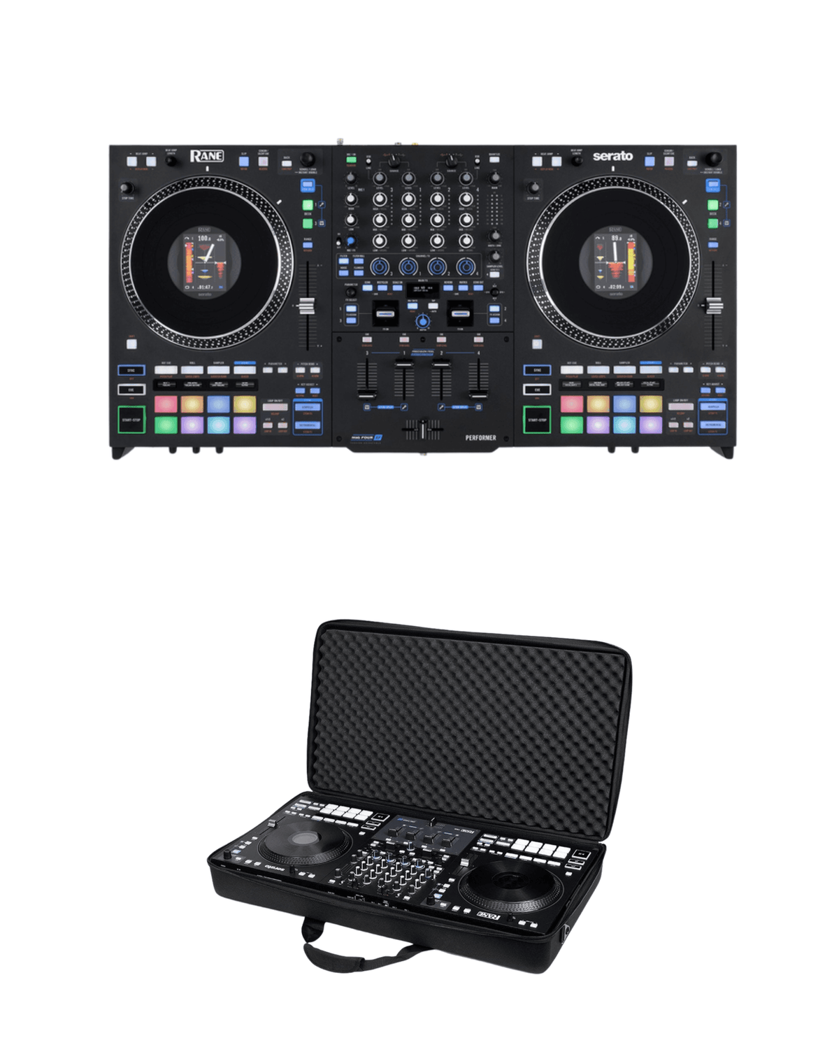 Rane PERFORMER + Headliner HL12008 Pro-Fit Case Bundle