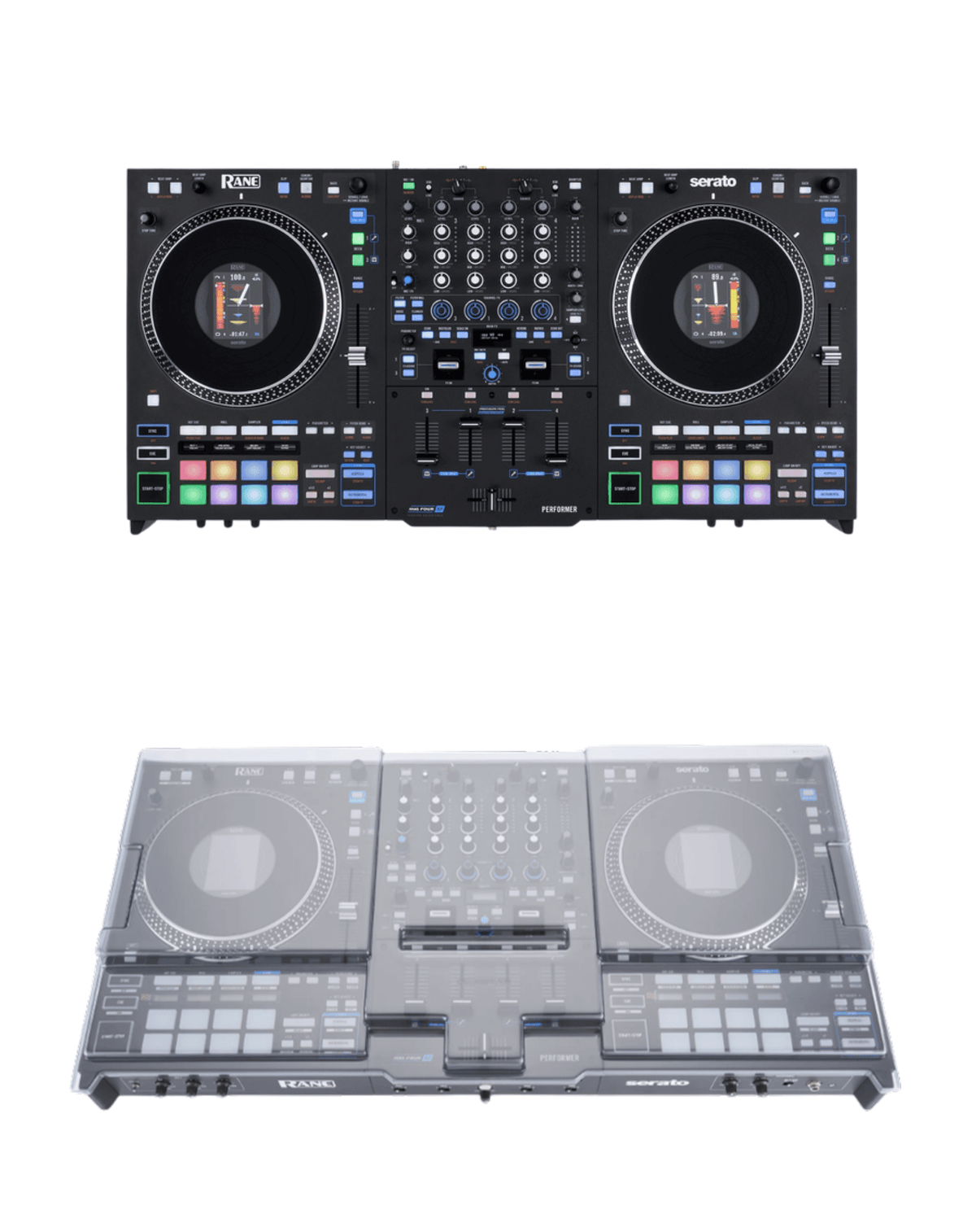Rane PERFORMER + Decksaver DS-PC-PERFORMER Cover Bundle