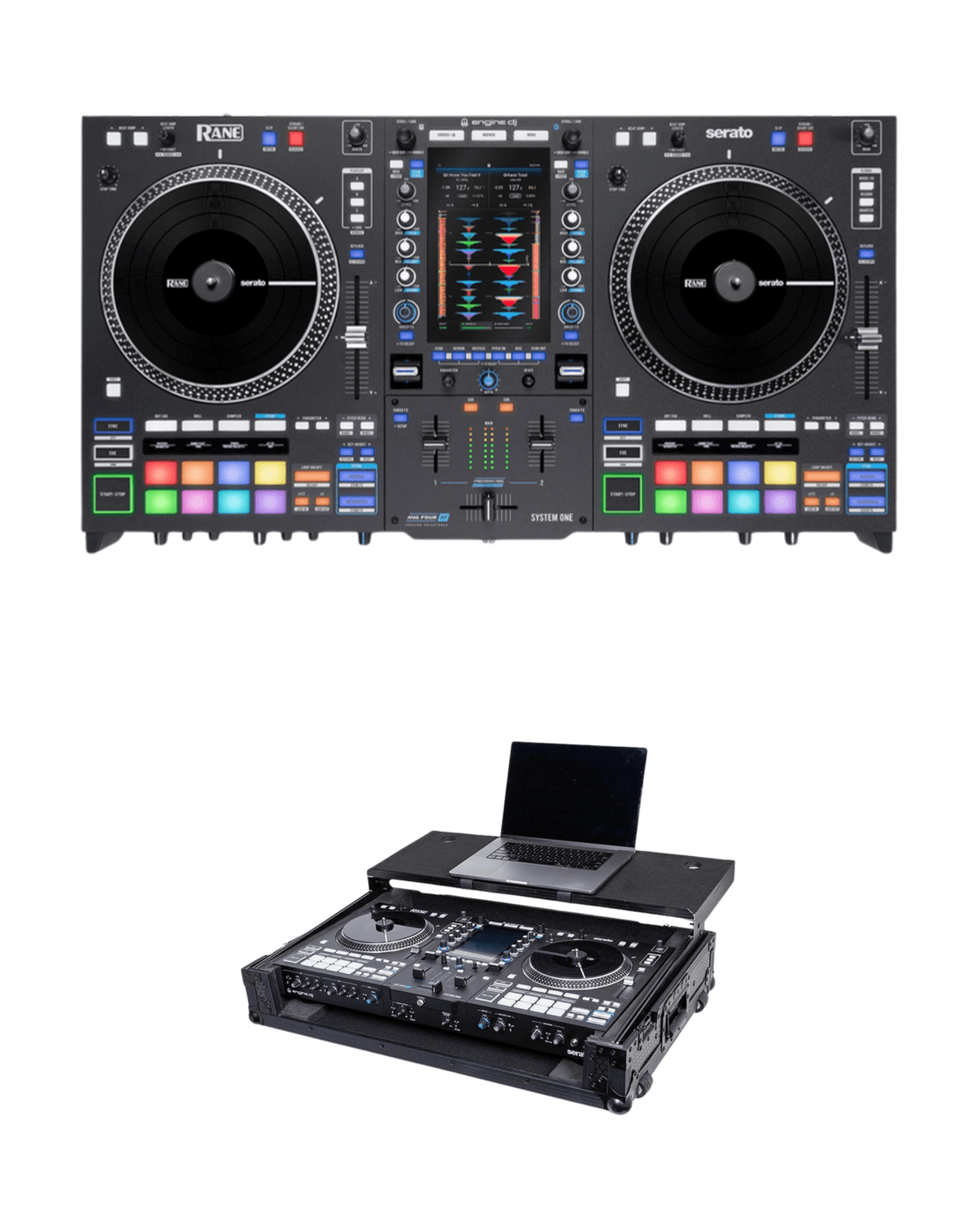 Rane SYSTEM ONE + Headliner HL10027 Flight Case Bundle