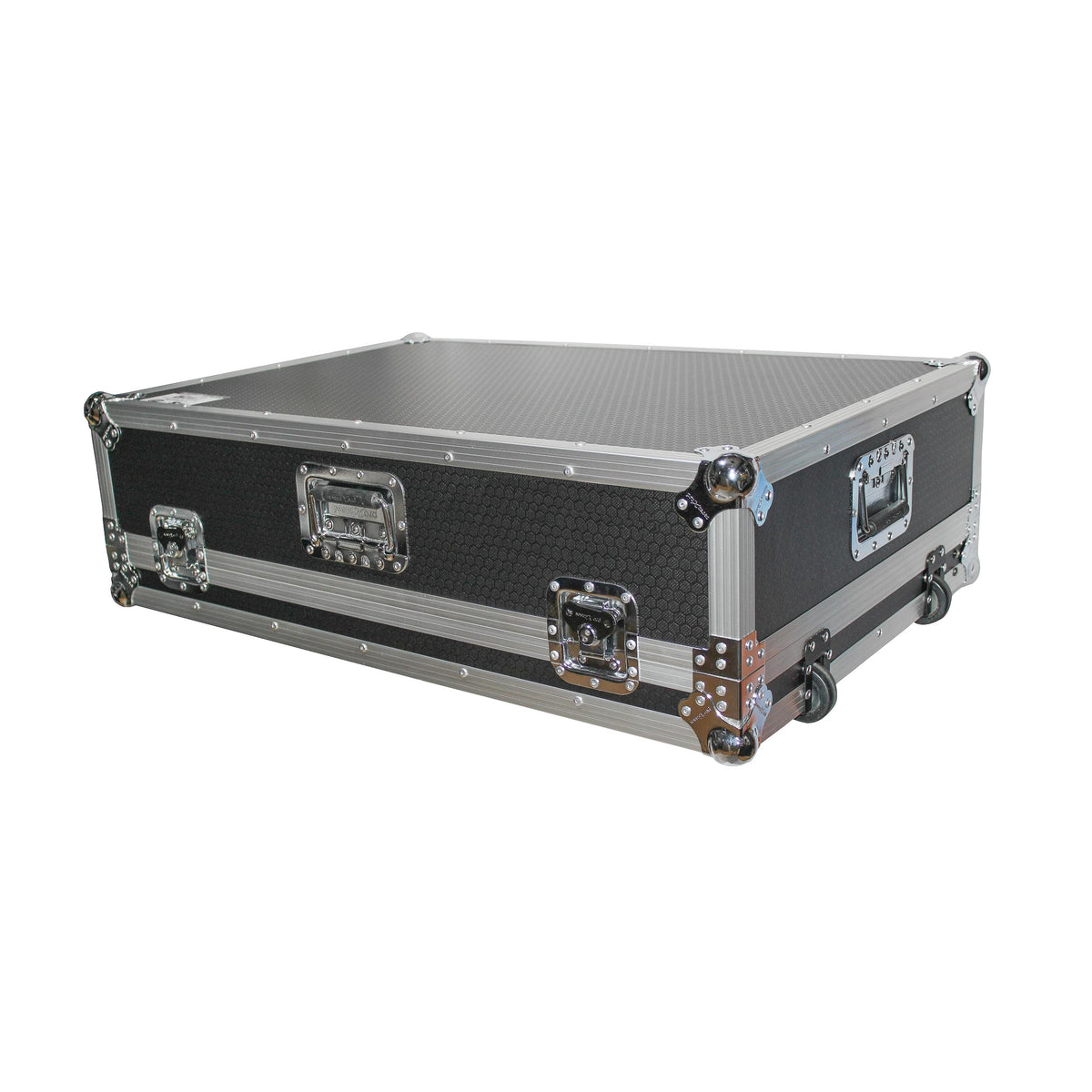 ProX ATA Digital Audio Mixer Flight Case for Allen & Heath QU-32 Console with Low Profile Wheels.