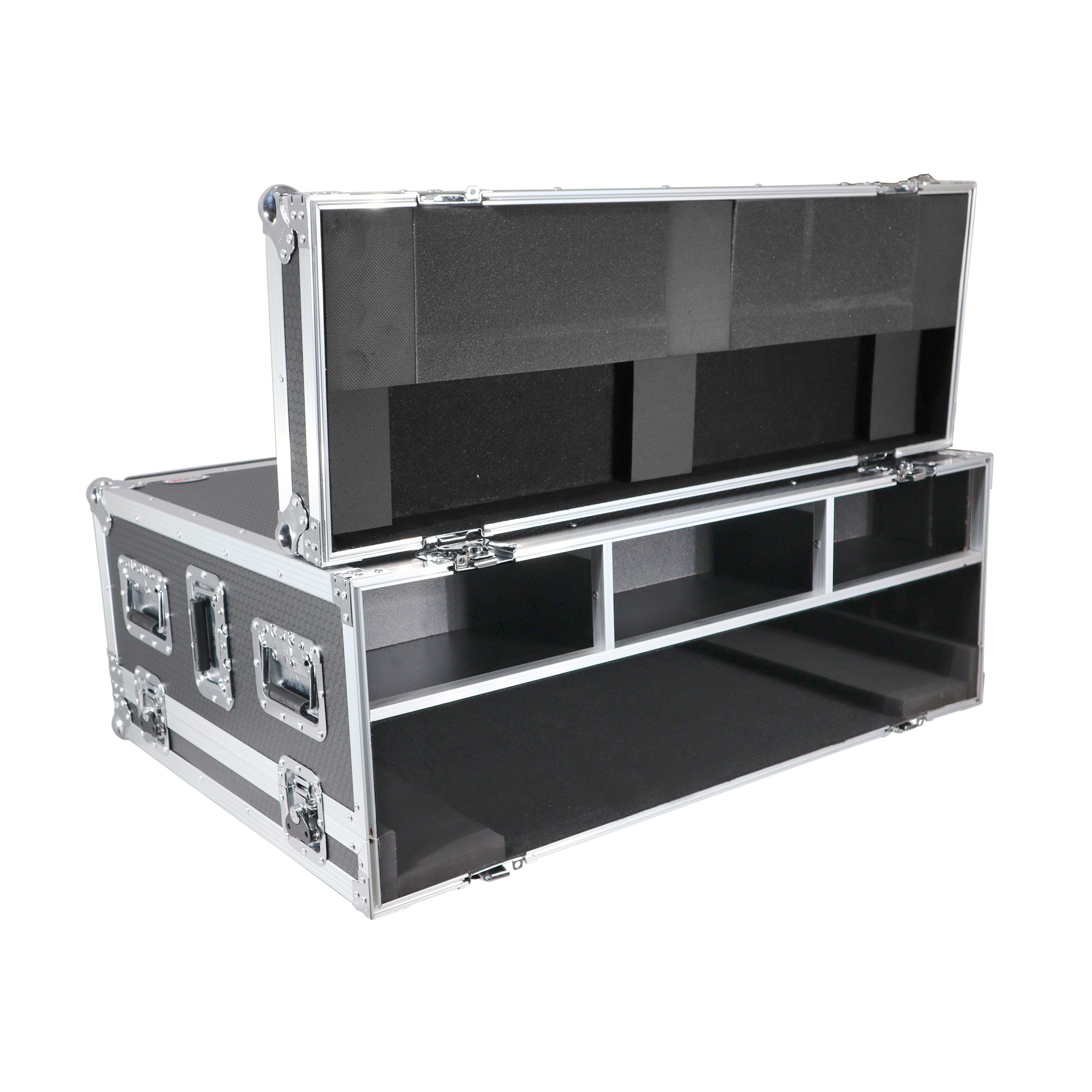 ProX ATA Digital Audio Mixer Flight Case for Soundcraft SI Impact Console with Doghouse compartment and Caster wheels