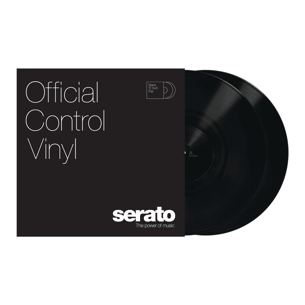 Serato Performance Series 12" Control Vinyl (Pair, Black).