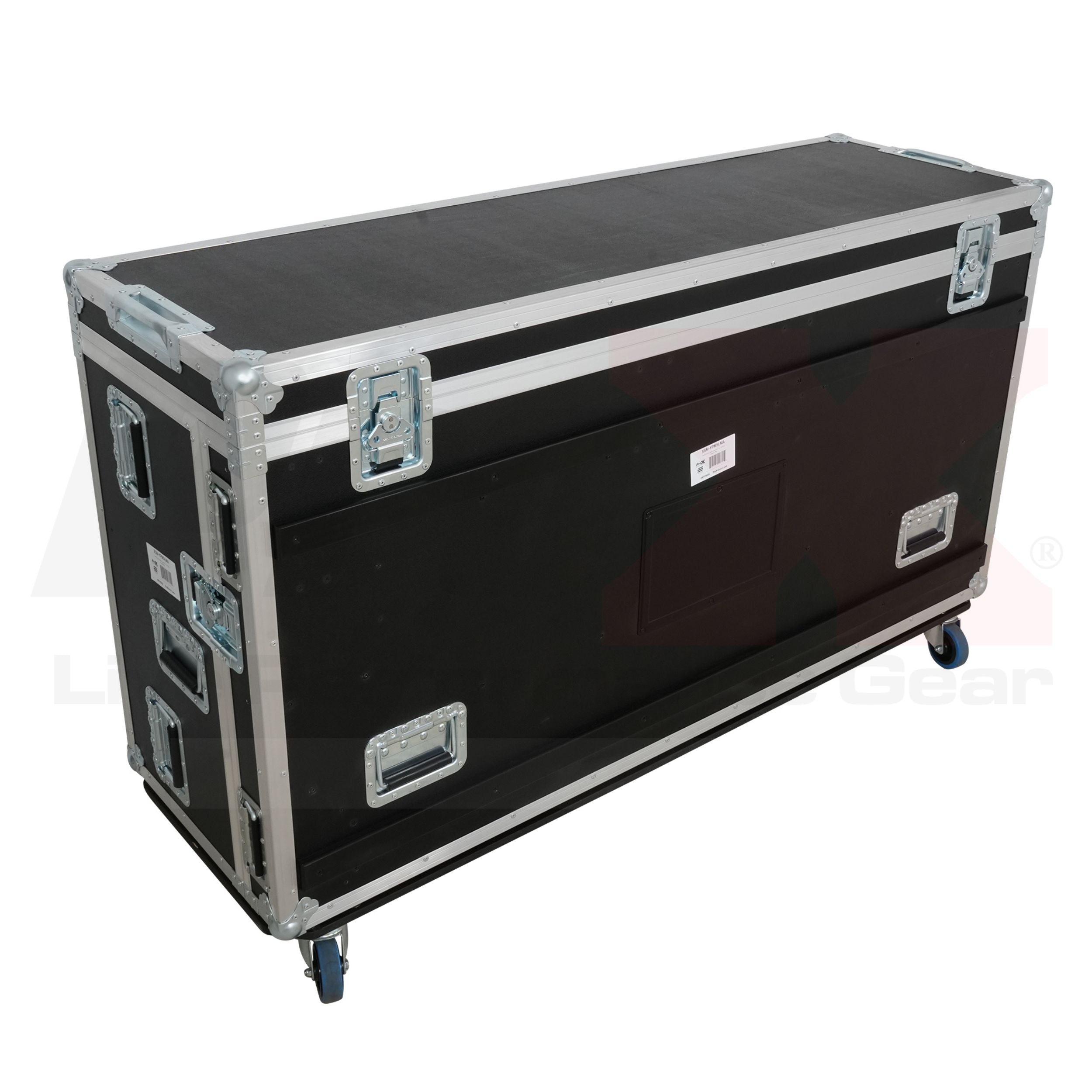 ProX Flight case for Yamaha Rivage PM5 CS-R5 Audio Console Mixer with Doghouse and Wheels by Santosom