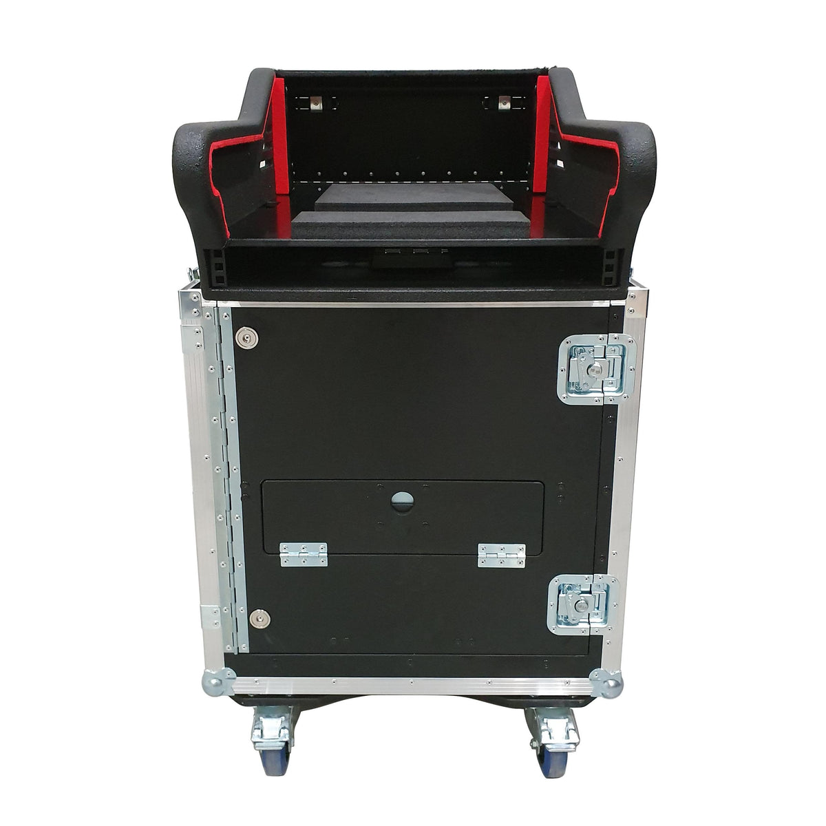 ProX MIDAS M32R Flip-Ready Hydraulic Console Easy Retracting Lifting 1U Rack Space Case by ZCASE.