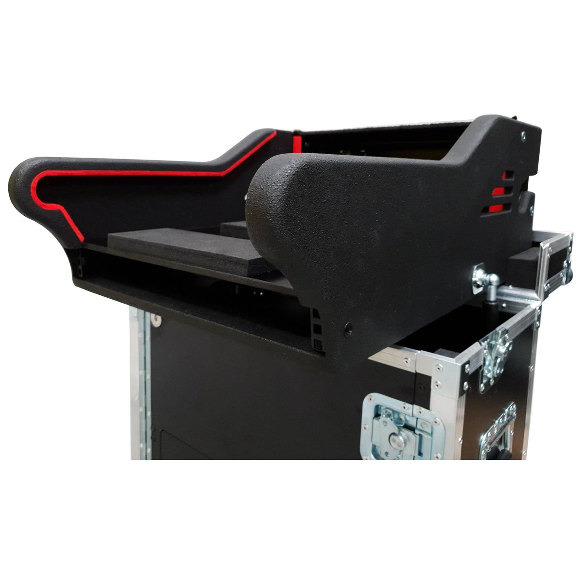 ProX MIDAS M32R Flip-Ready Hydraulic Console Easy Retracting Lifting 1U Rack Space Case by ZCASE