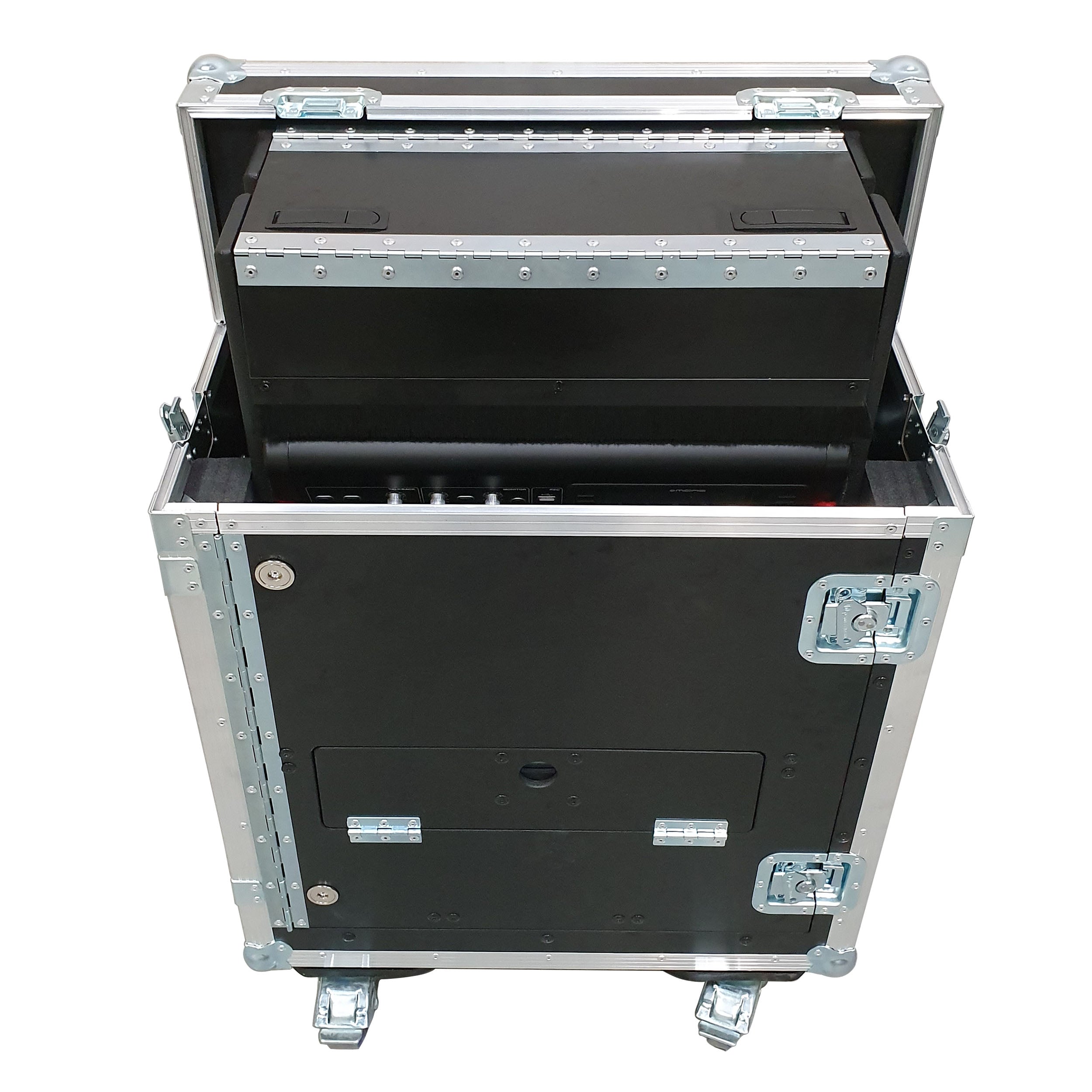 ProX MIDAS M32R Flip-Ready Hydraulic Console Easy Retracting Lifting 1U Rack Space Case by ZCASE