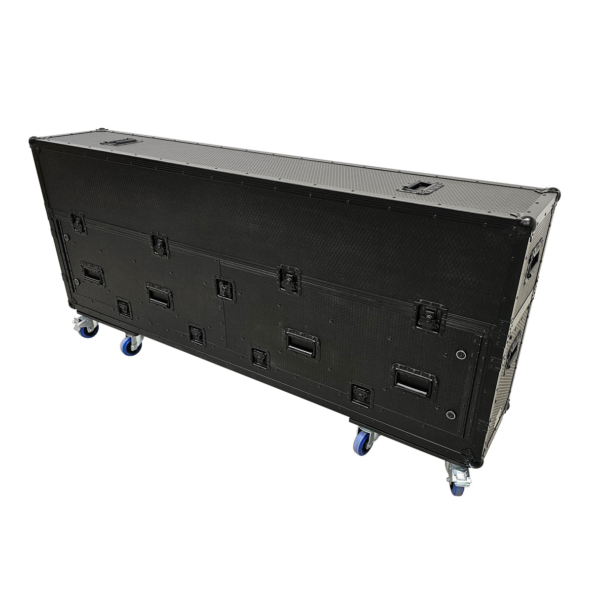 ProX Flip-Ready Easy Retracting Hydraulic Lift Case for 4x Pioneer CDJ-3000 and DJM-V10 or A9 System.