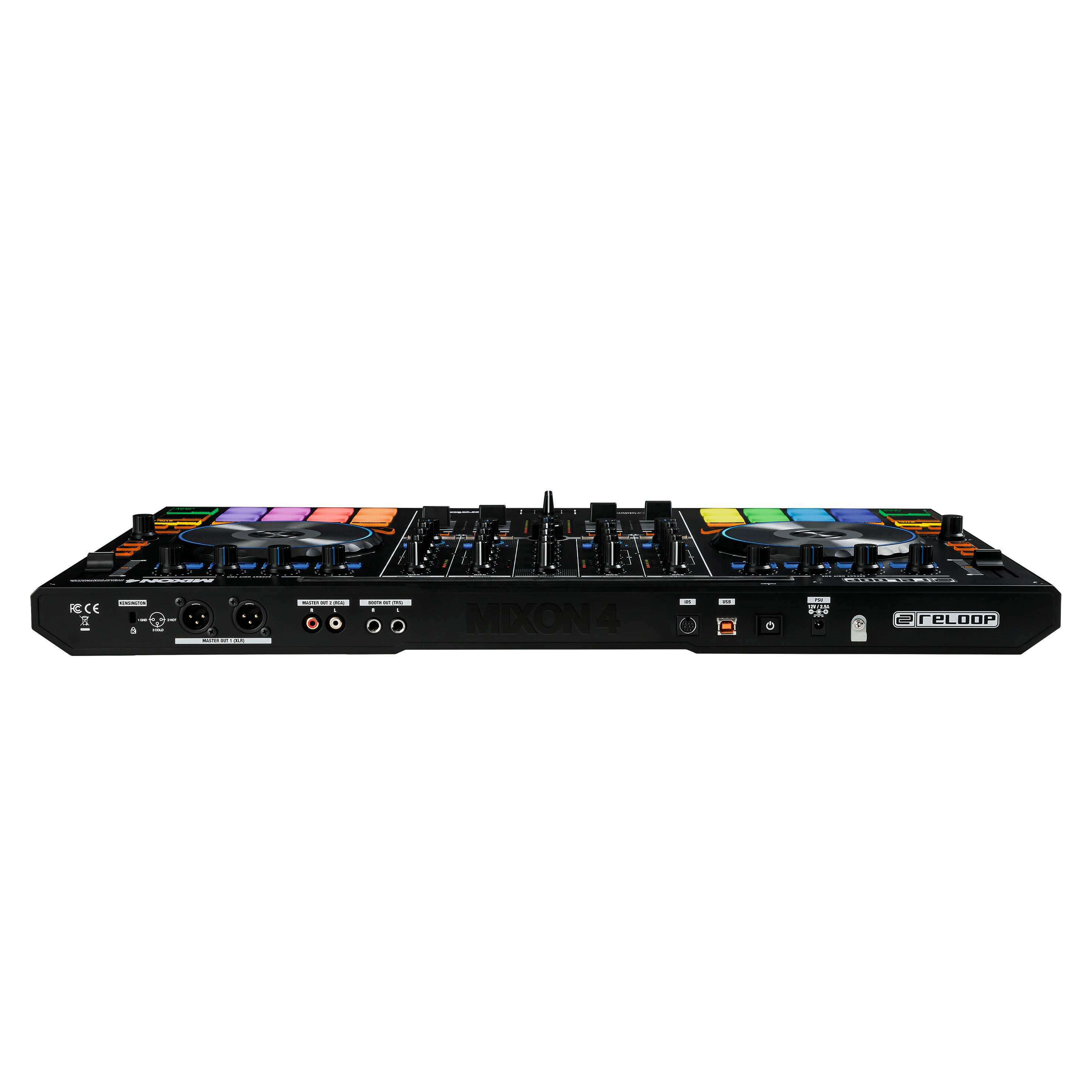 Reloop Mixon 4 - 4-Channel High Performance Hybrid DJ Controller For Serato DJ & Algoriddim
