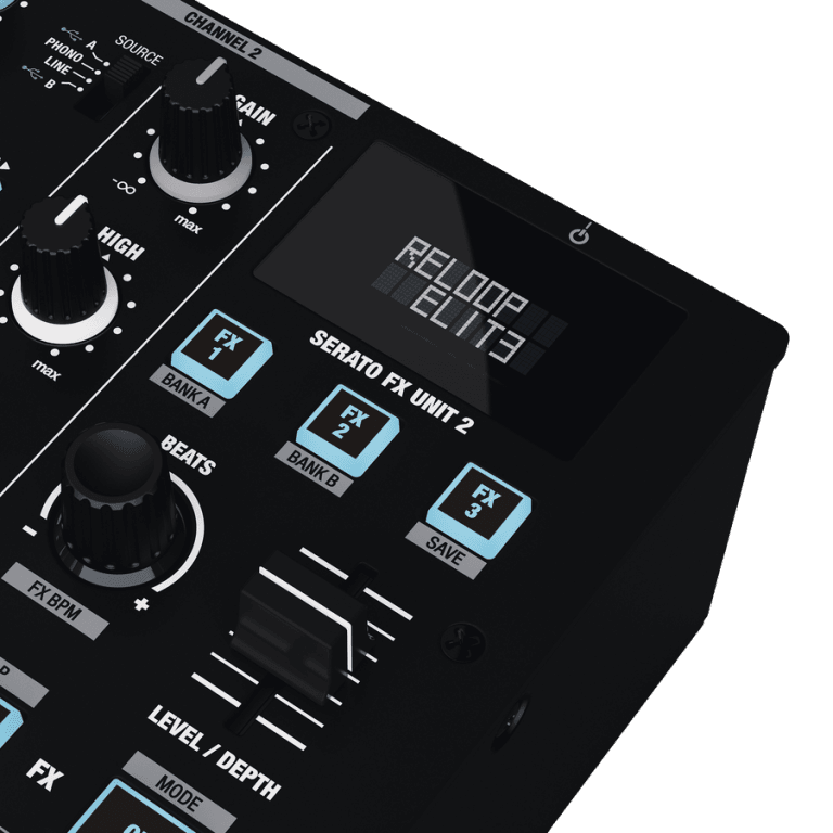 Reloop Elite - High Performance DVS Mixer for Serato.