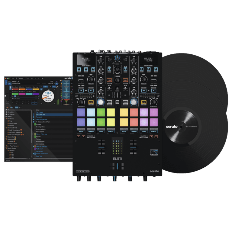 Reloop Elite - High Performance DVS Mixer for Serato.