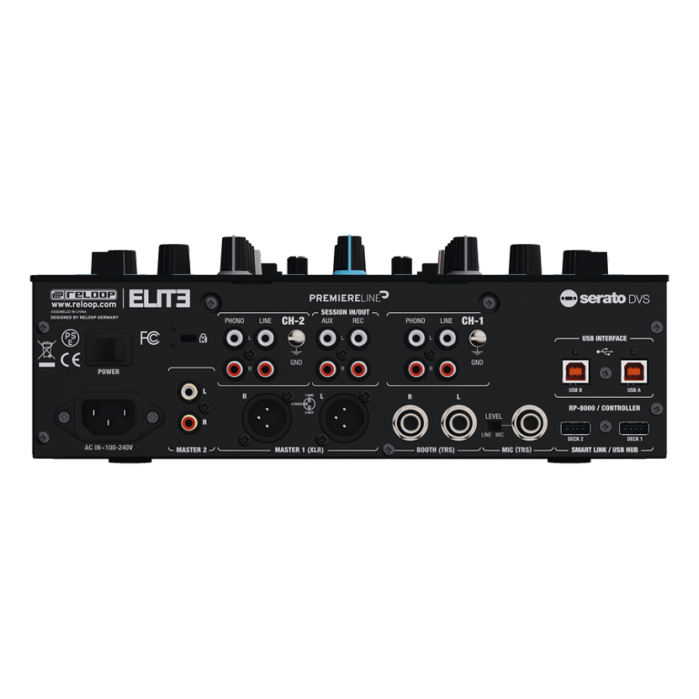 Reloop Elite - High Performance DVS Mixer for Serato
