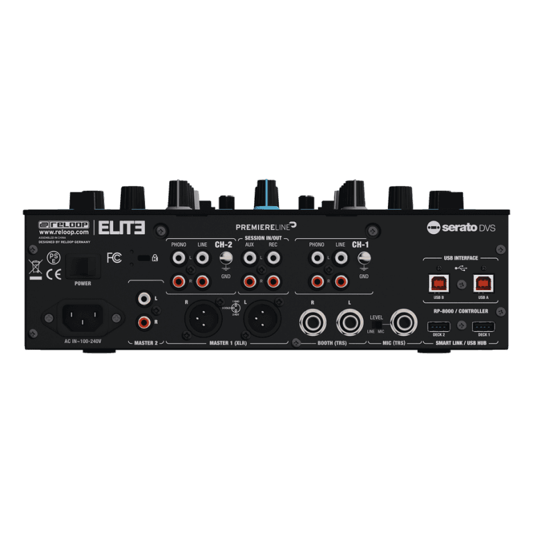 Reloop Elite - High Performance DVS Mixer for Serato.