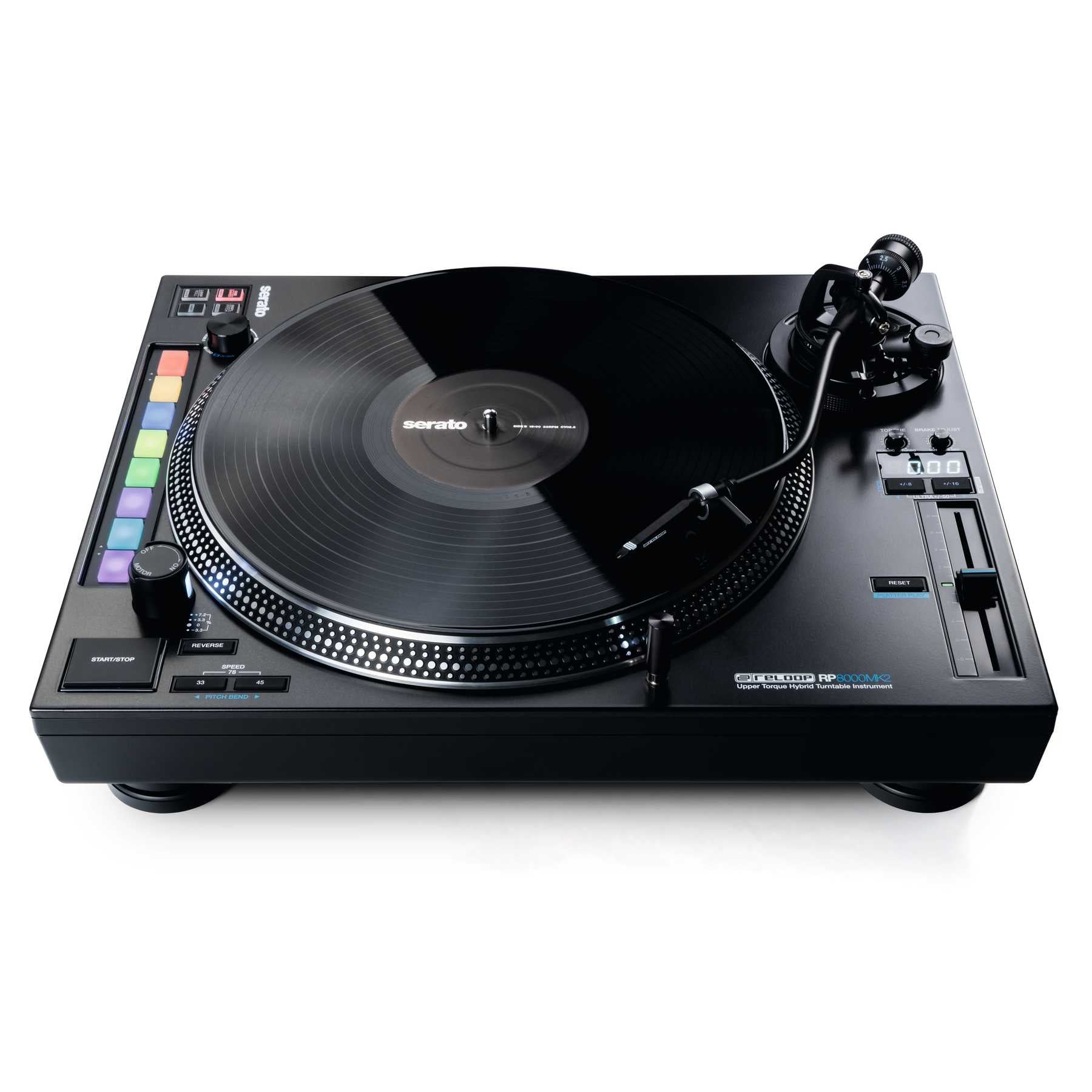 Reloop RP-8000 MK2 - Upper Torque Hybrid Turntable Instrument