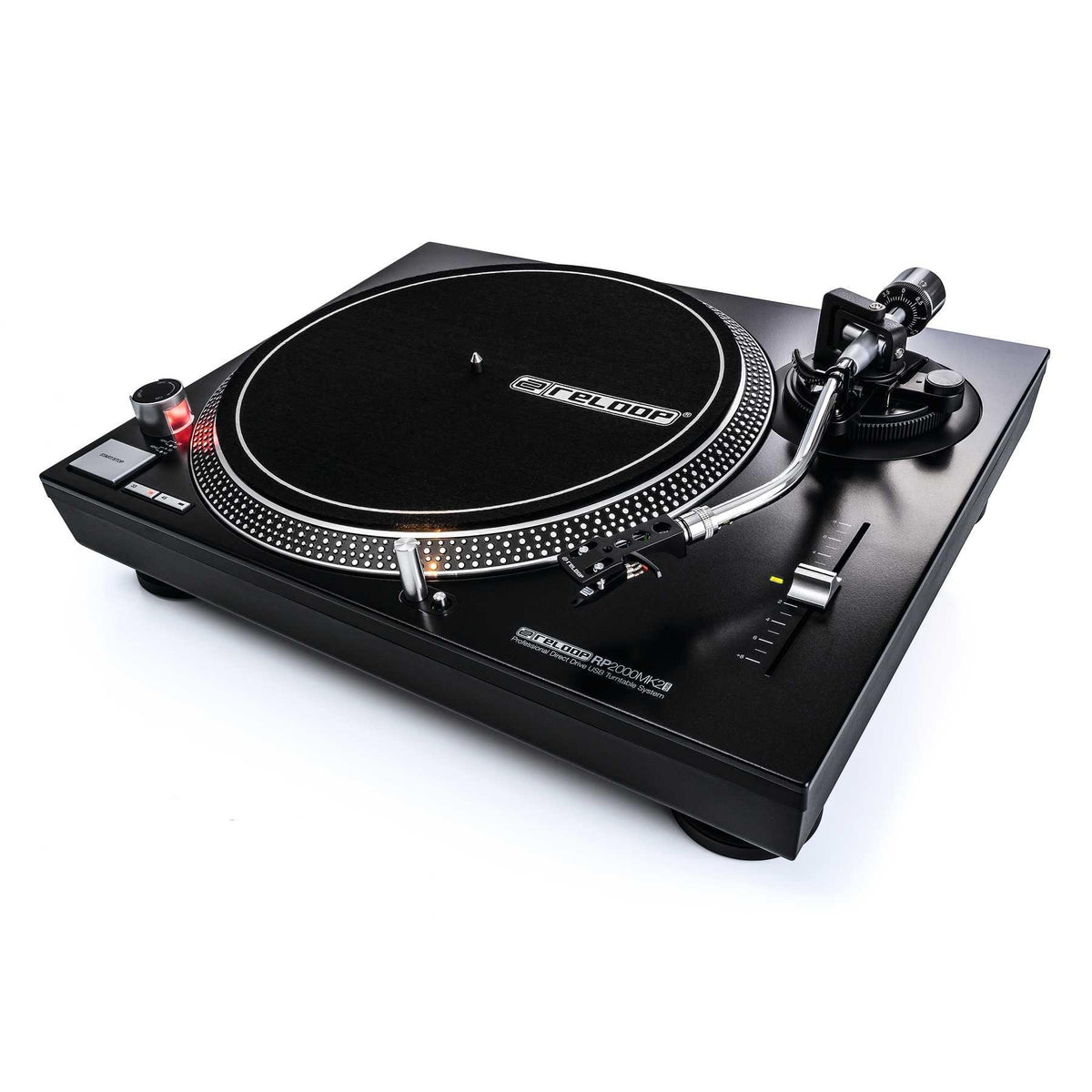 Reloop RP-2000MK2 USB - Professional Direct Drive USB Turntable System.