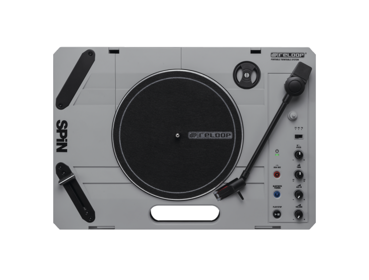 DJ機材 reloop SPiN Reloop SPIN Portable Turntable System with Built-in Speaker | The