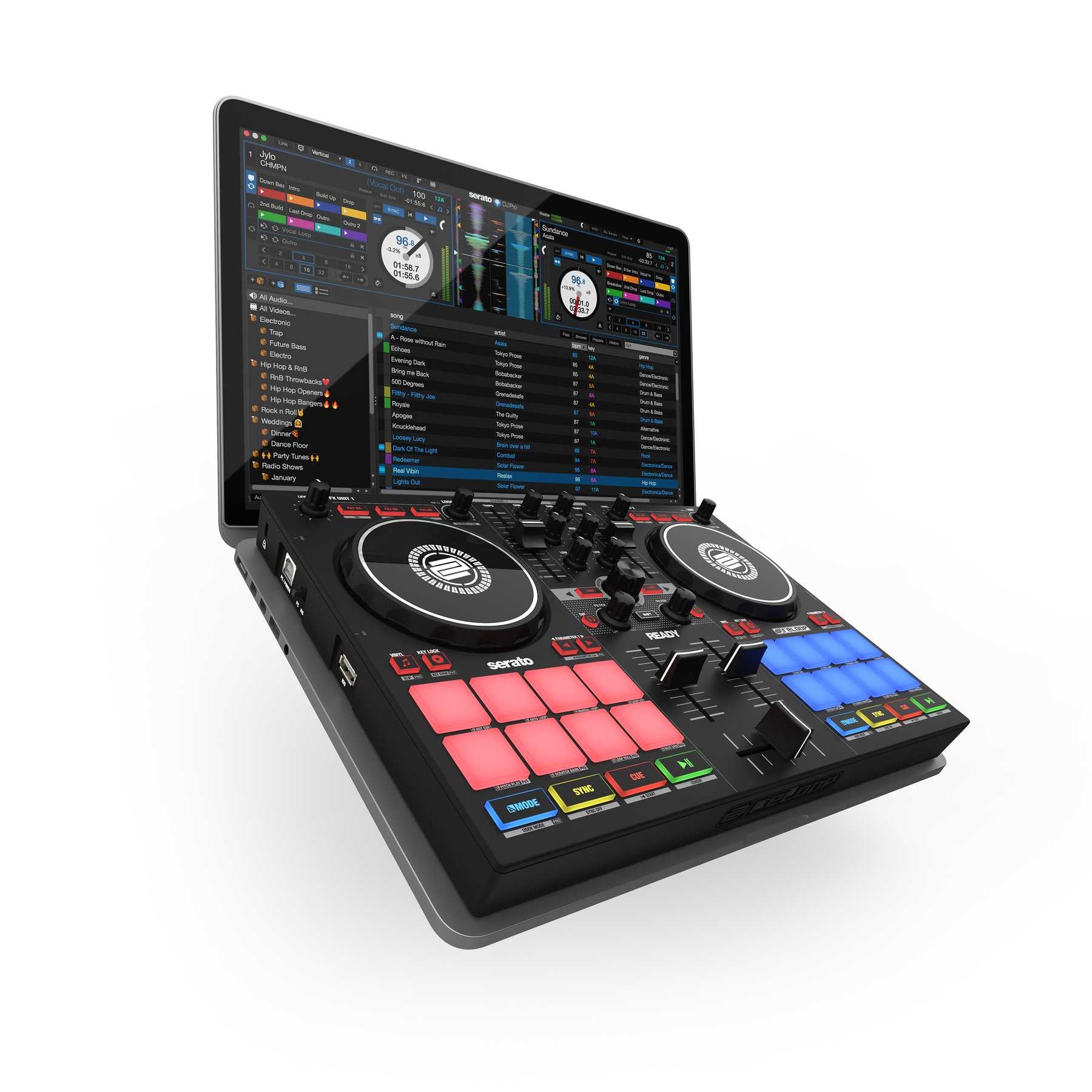 Reloop Ready - Ultra-Portable 13" Serato Performance Controller