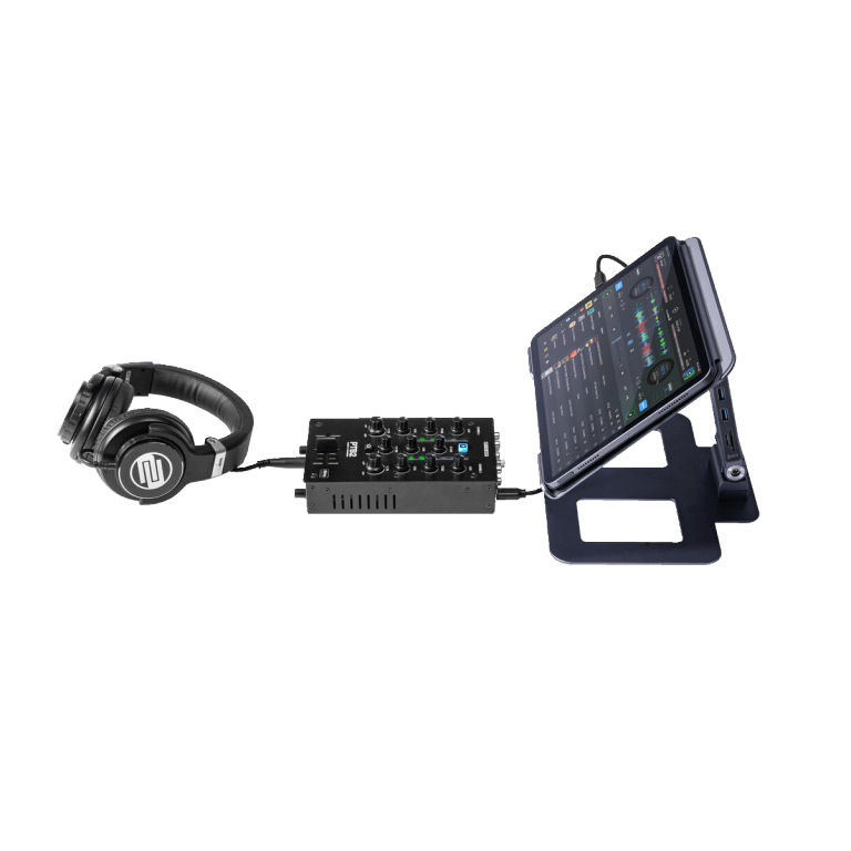 Reloop PTB2 - Portable 2+1-Channel DJ Mixer with DVS & Bluetooth Interface.