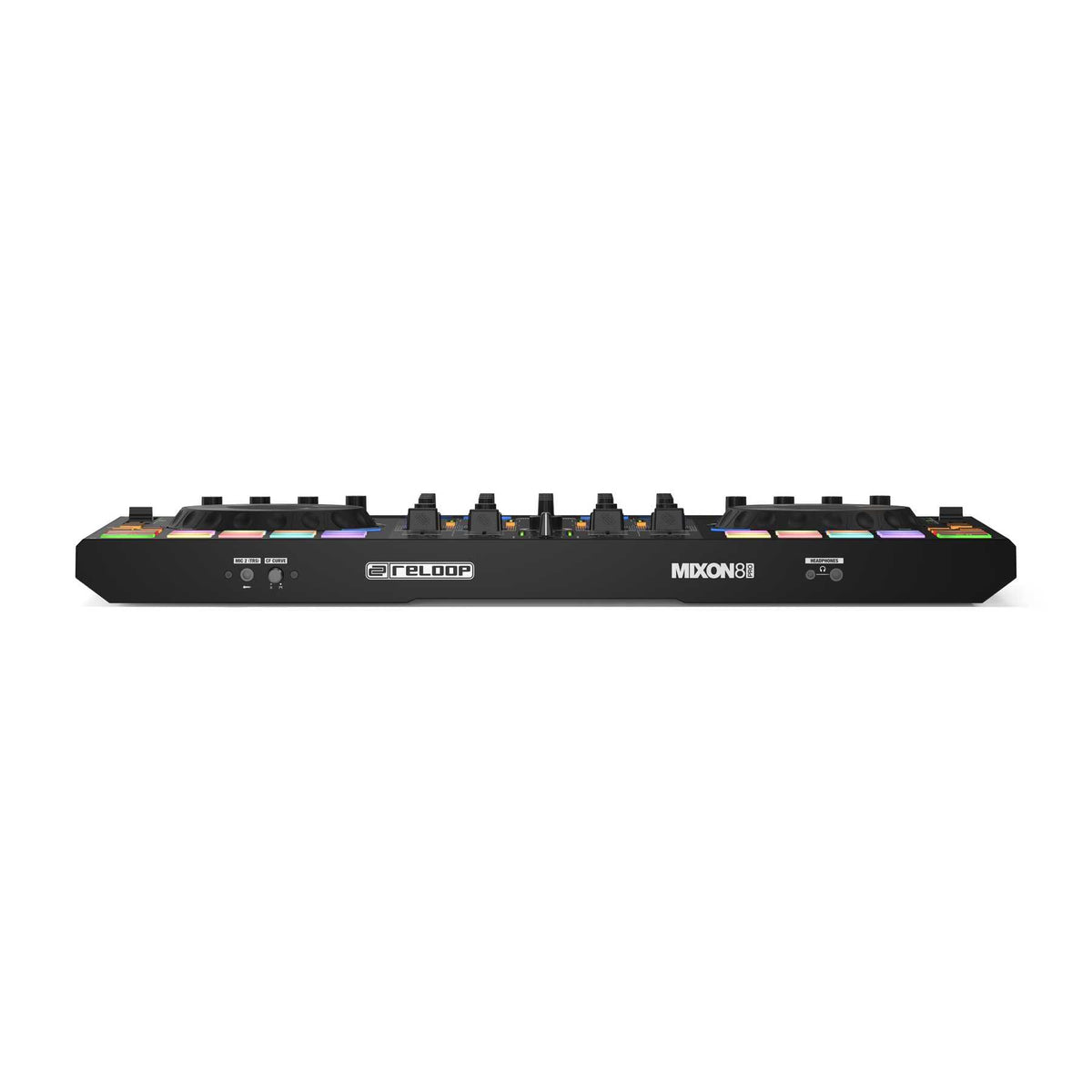 Reloop Mixon 8 Pro - 4-Channel Professional Hybrid DJ Controller for Serato DJ Pro & Algoriddim Djay Pro Ai.