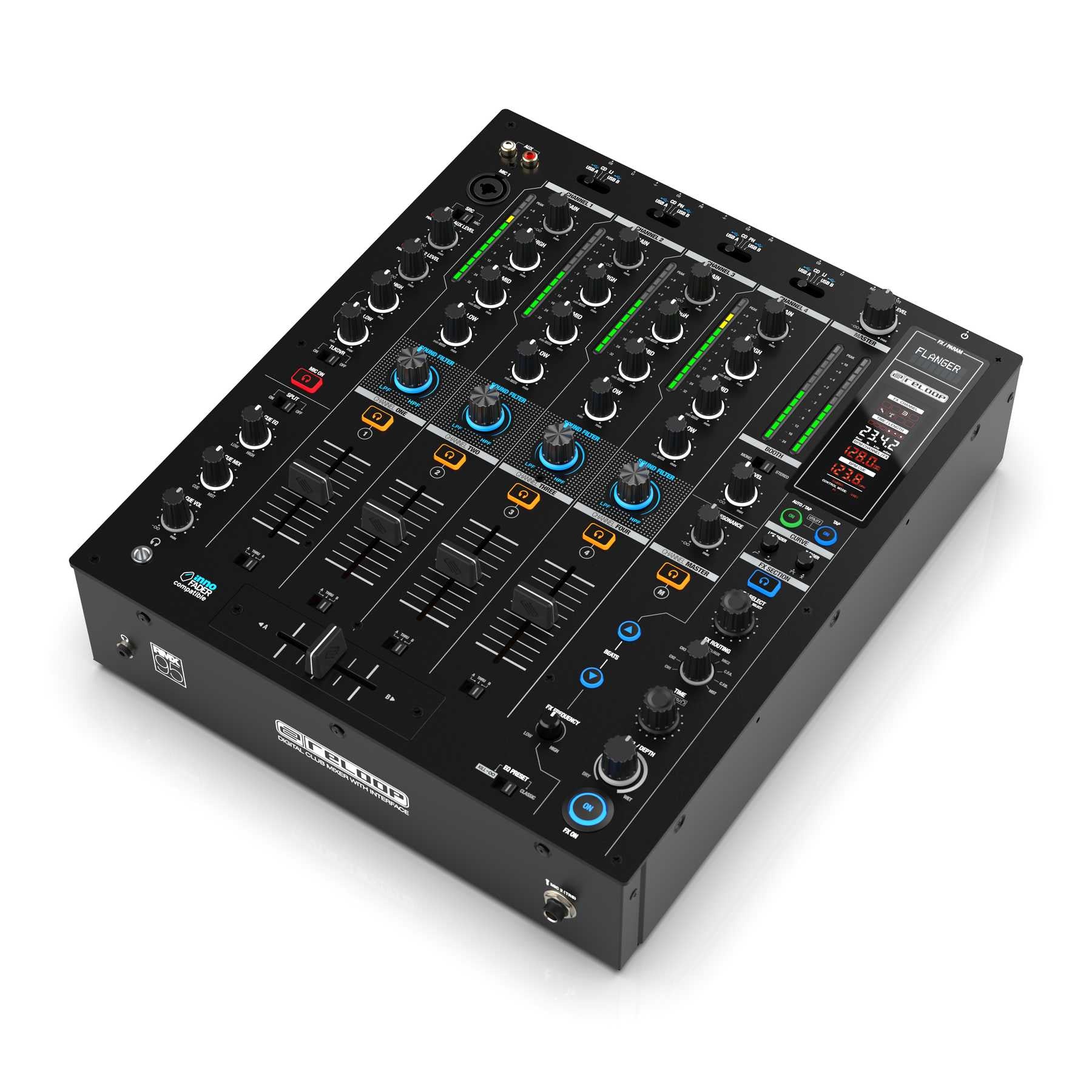 Reloop RMX-95 - Digital Club Mixer with 24-bit Dual Interface