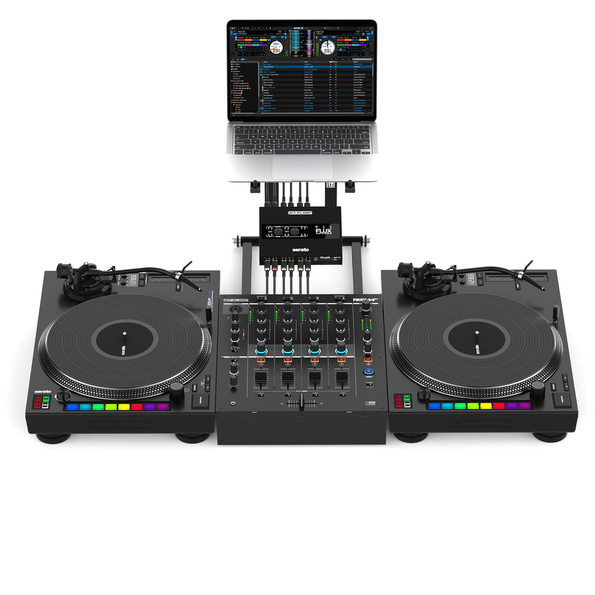 Reloop FLUX - 6x6 IN/OUT USB-C DVS Interface for Serato DJ Pro.