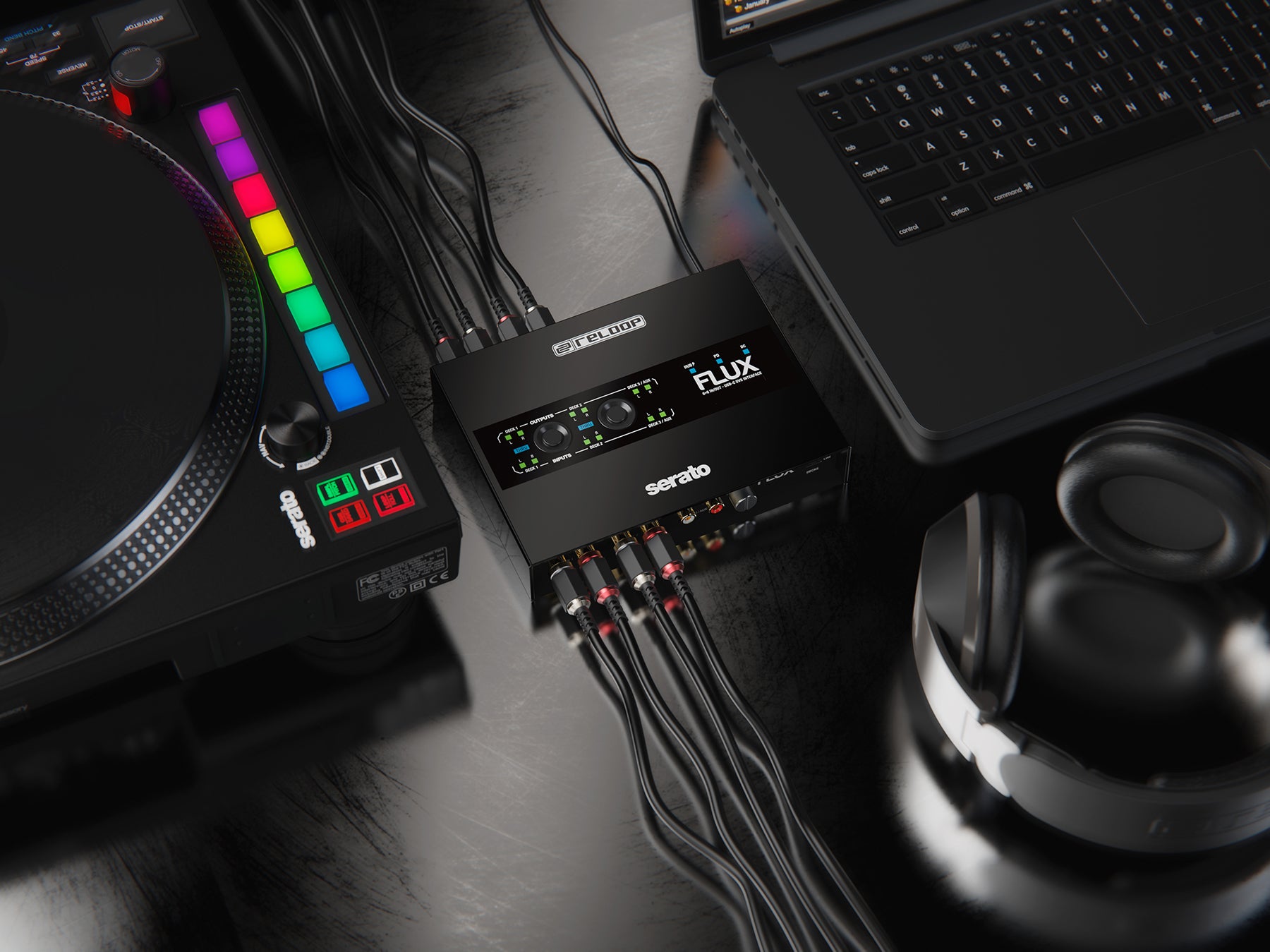 Reloop FLUX - 6x6 IN/OUT USB-C DVS Interface for Serato DJ Pro