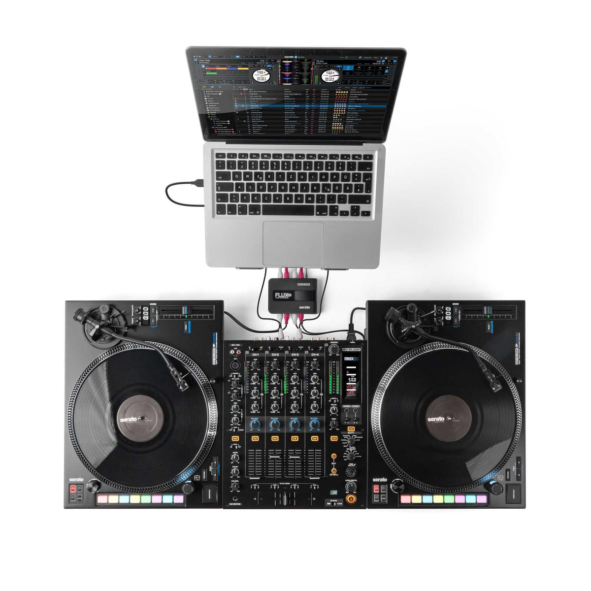 Reloop FLUXGO - USB-C DVS Interface for Serato DJ Pro.