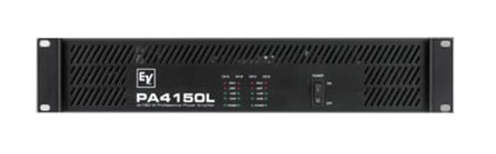 Electro-Voice PA4150L - 4-Channel Class AB Power Amplifier, 4x160W at 4 Ohms.