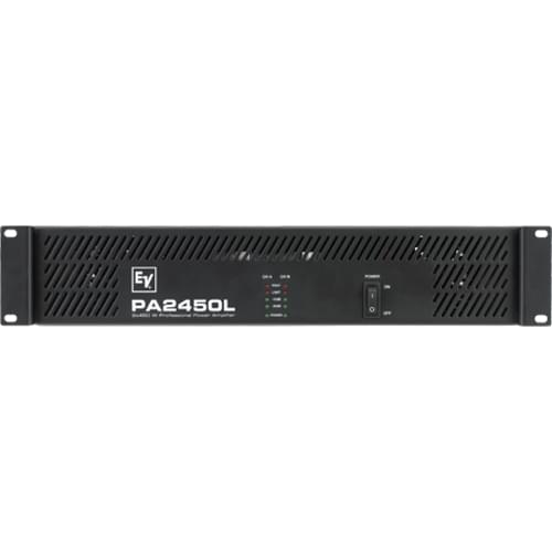 Electro-Voice PA2450L - Dual Channel Class AB Power Amplifier, 2x450W at 4 Ohms