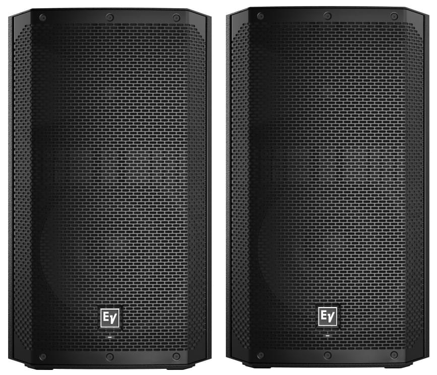Electro-Voice Dual ELX200-12P Bundle with 2 EV ELX200-12P active speakers