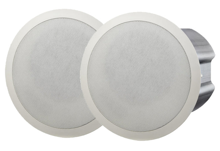 Electro-Voice EVID-PC6.2 - 6.5" 2-Way Ceiling Speaker with Compression Driver, Pair