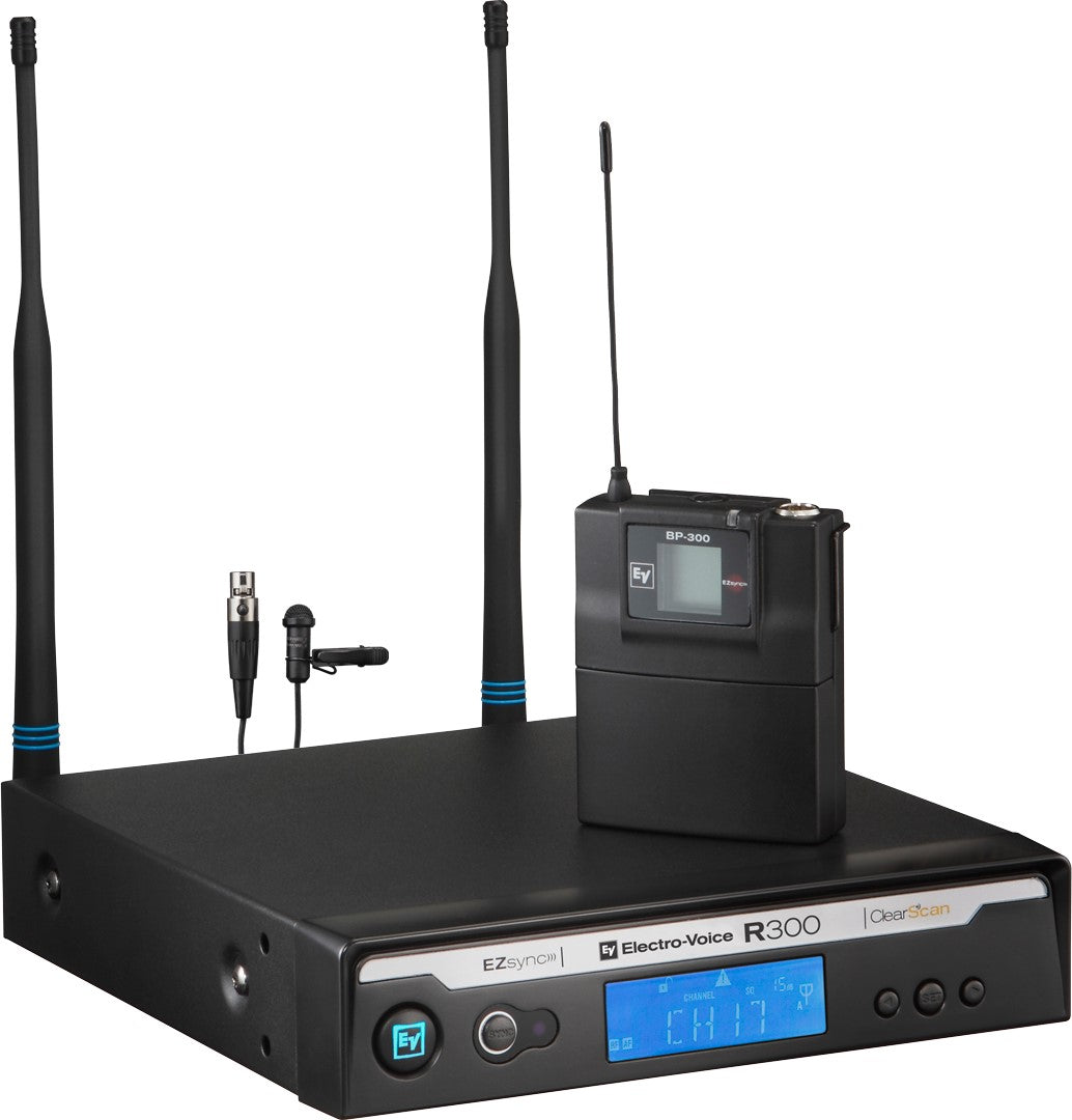 Electro-Voice R300-L-C - Uni-Lapel Wireless System in Case