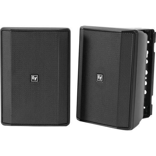 Electro-Voice EVID-S5.2XB - 5" Surface-Mount Loudspeaker Pair, 70/100V, IP65, Black