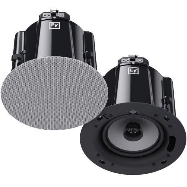 Electro-Voice EVID-C8.2-G2 - 8" 2-Way Coaxial Ceiling Speaker w/ Multi-Tap 70/100V Transformer.