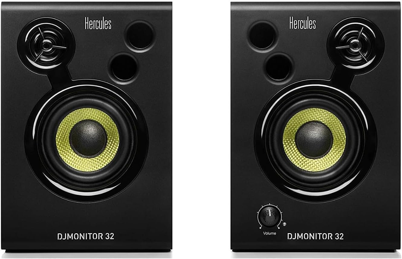 Hercules DJ Starter Kit Worldwide - All-in-on DJ Kit with Controller, Monitors and Headphones