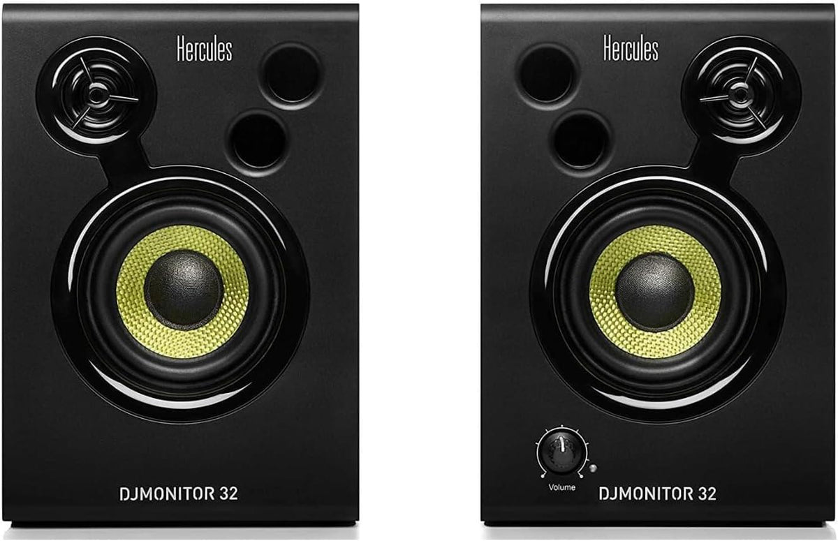 Hercules DJ Starter Kit Worldwide - All-in-on DJ Kit with Controller, Monitors and Headphones.