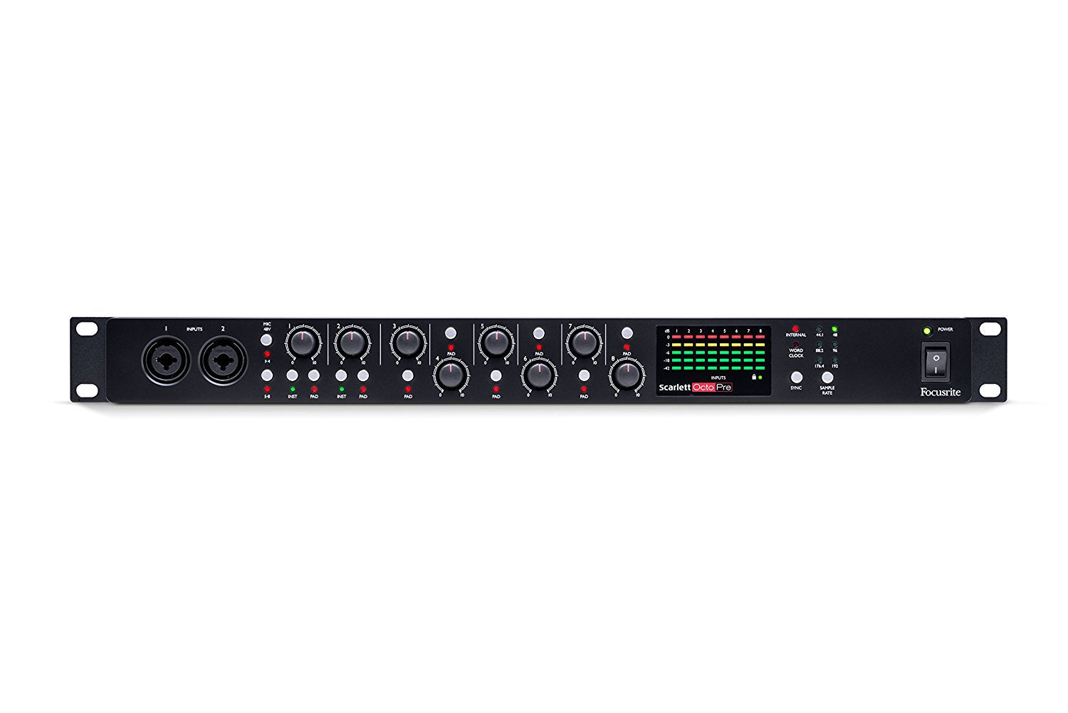 Focusrite Scarlett OctoPre - 8-channel Mic Preamp with ADAT Connectivity