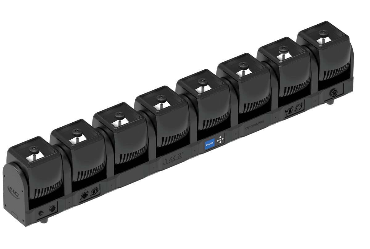 JMAZ PROFESSIONAL CENTIPEDE B8 - RGBW LED Intelligent 8 Head Bar.
