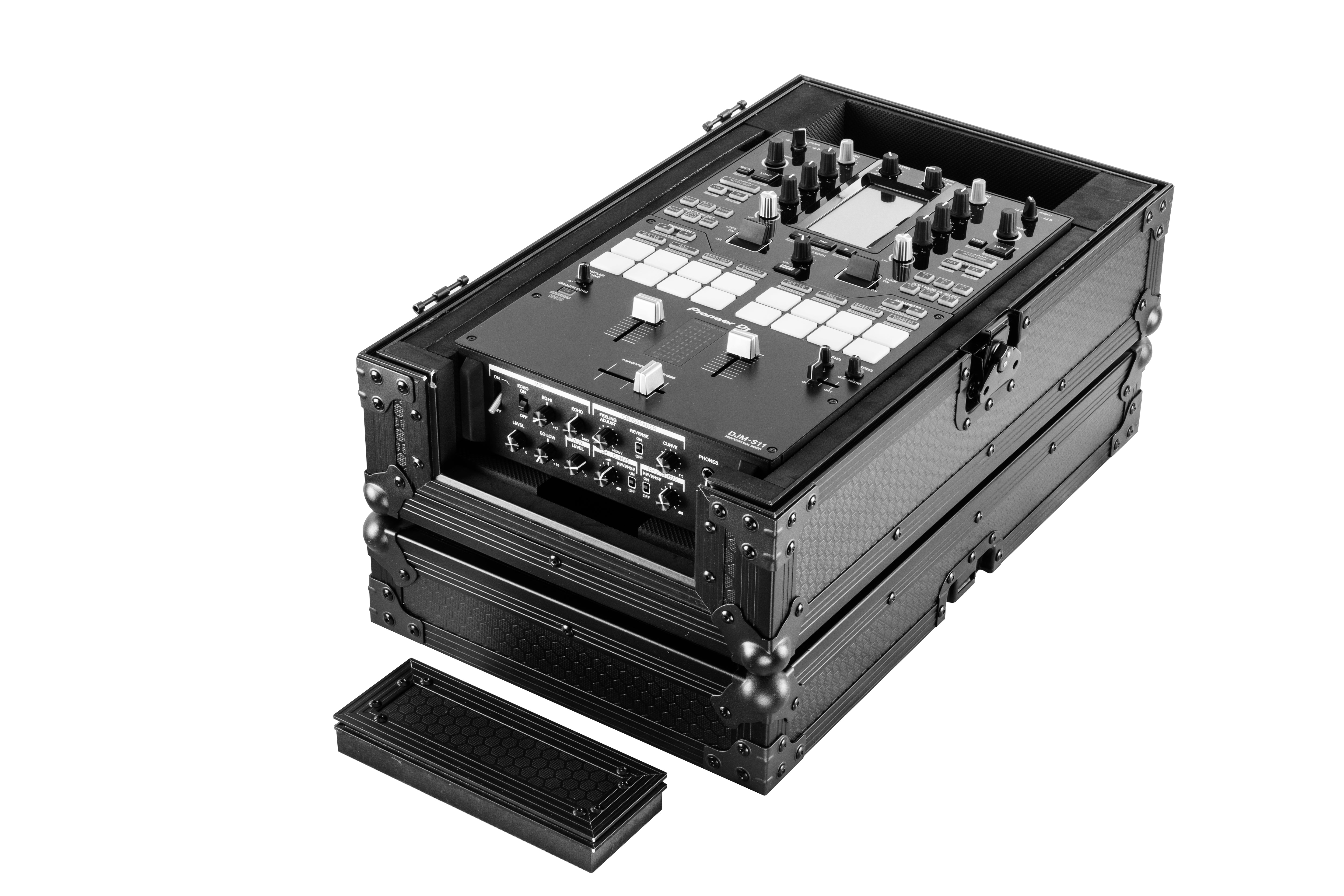 Odyssey 810080 - Industrial Board Case Fitting Most 10″ DJ Mixers