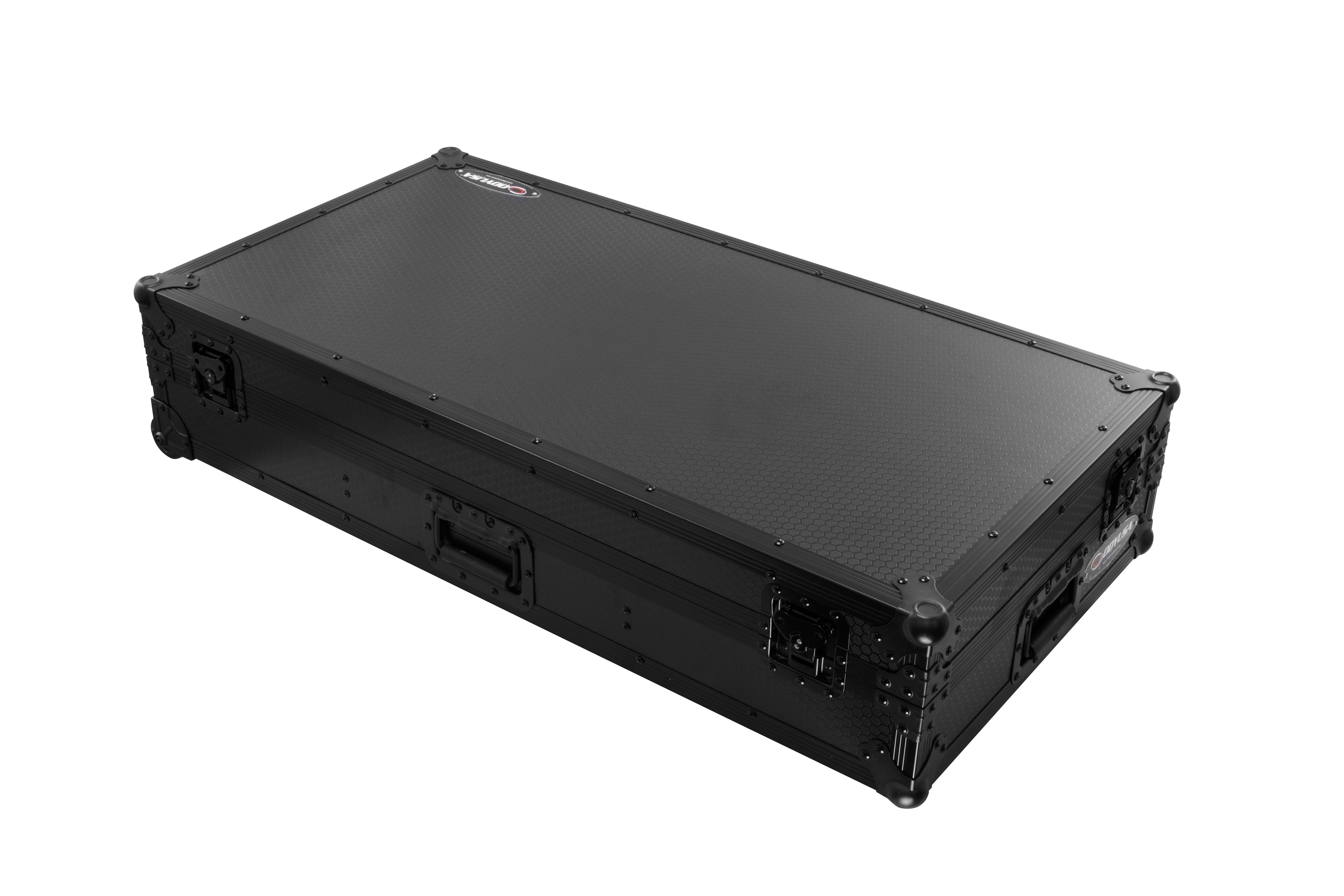 Odyssey 810141 - Industrial Board Glide Style Case Fitting Most 12″ DJ Mixers and Two Pioneer CDJ-3000