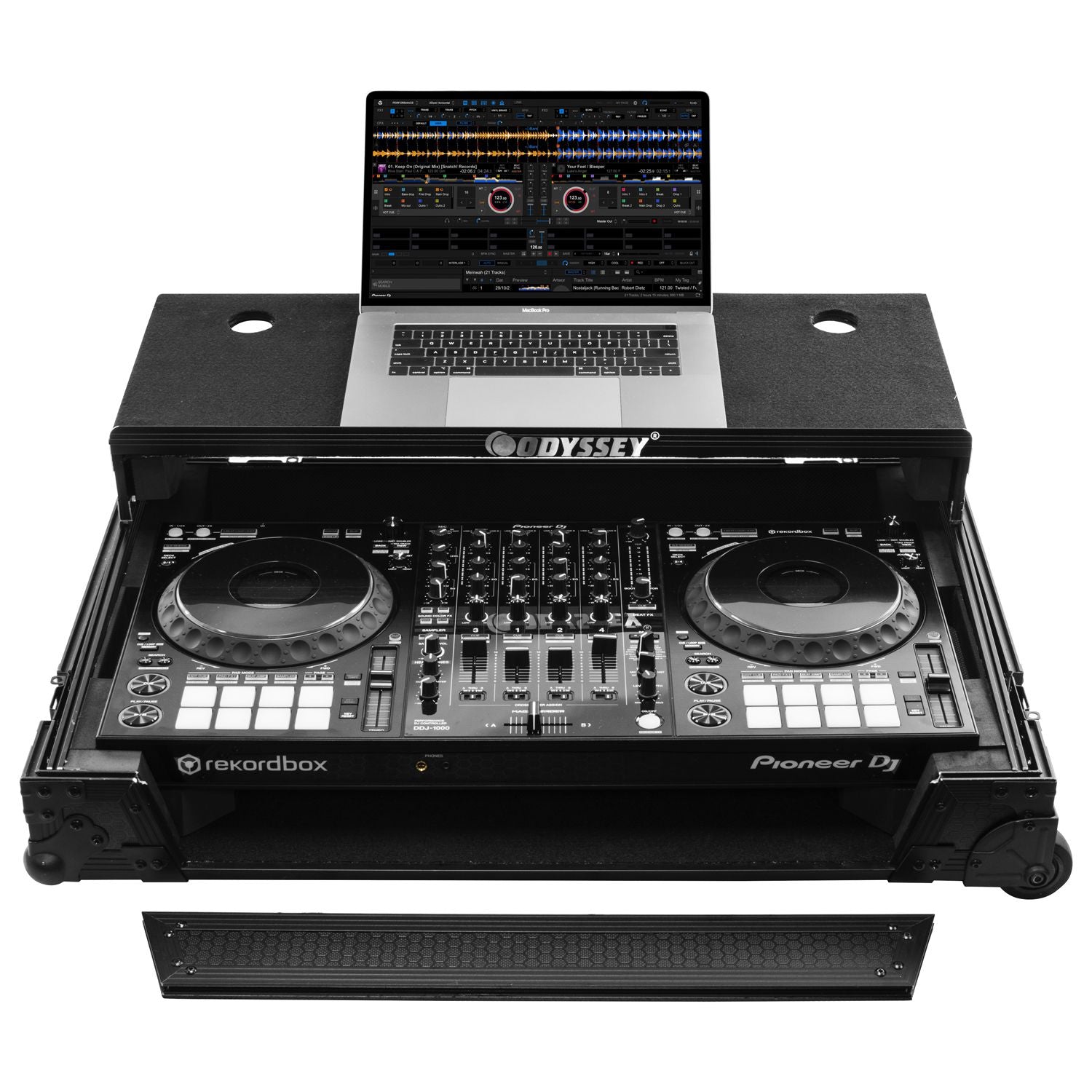 Odyssey 810233 - Custom Fit for Pioneer DDJ-1000 Industrial Board Glide Style Case