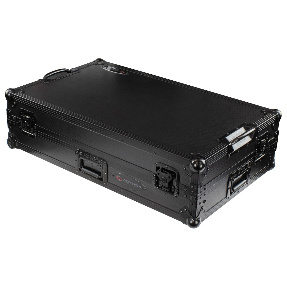 Odyssey 810349 - RANE FOUR I-Board Flight Case with Glide Style Laptop Platform and Wheels.