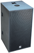 Electro-Voice QRX-218S - Dual 18" Subwoofer with EVX-180B Drivers, Black