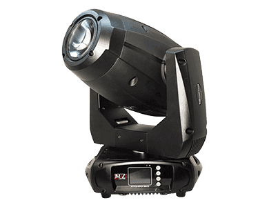 JMAZ ATTCO SPOT 250Z - 250W LED Zoom Spot Moving Head Light with Color, Prism, Gobos & Built-In Wireless DMX