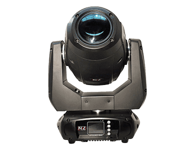JMAZ ATTCO SPOT 250Z - 250W LED Zoom Spot Moving Head Light with Color, Prism, Gobos & Built-In Wireless DMX