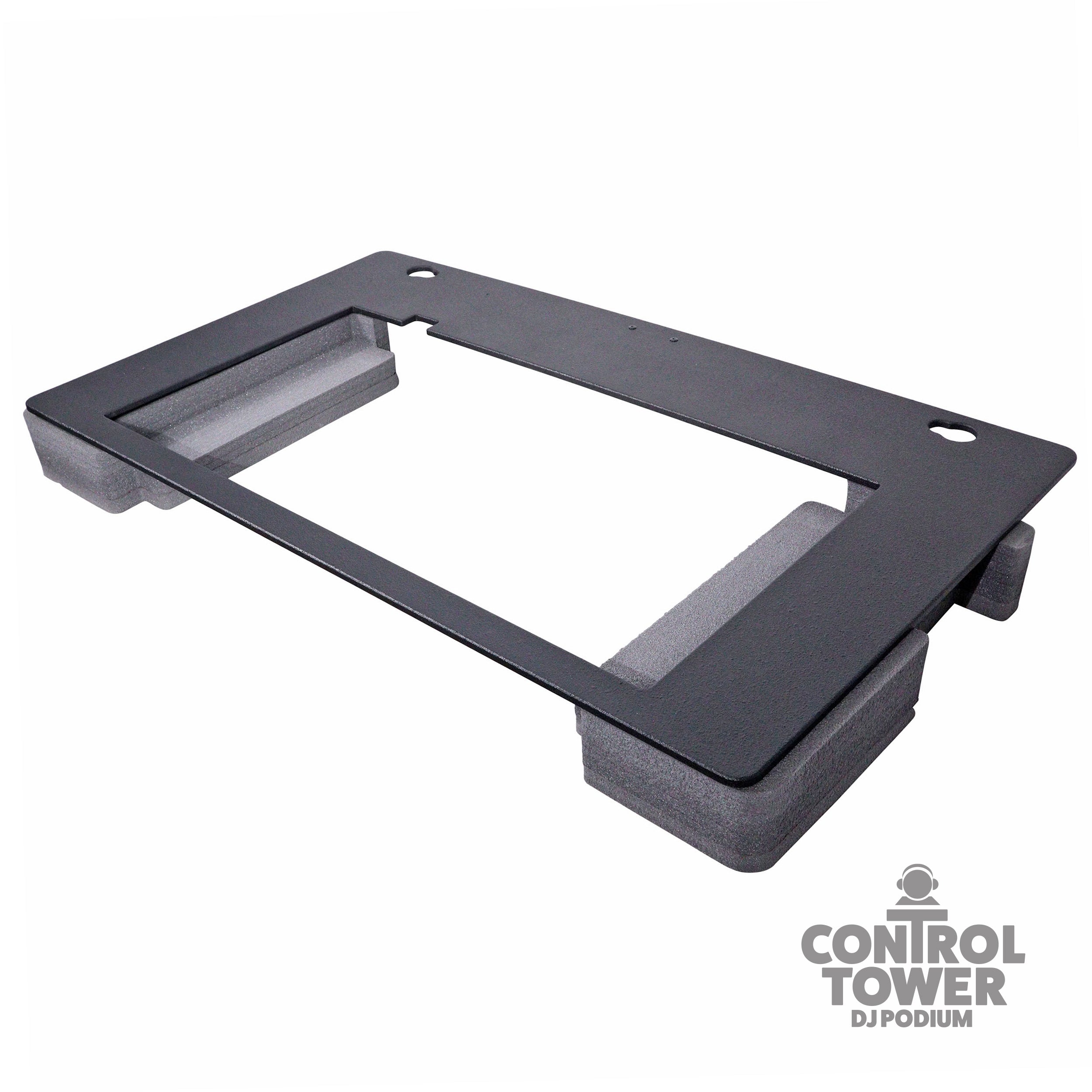 ProX Replacement for RANE ONE Top Face Plate for Control Tower DJ Podium Black Finish