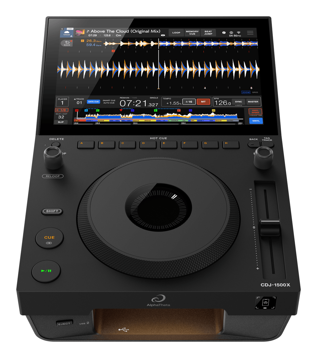 AlphaTheta CDJ-1500X - DJ Multi Player.