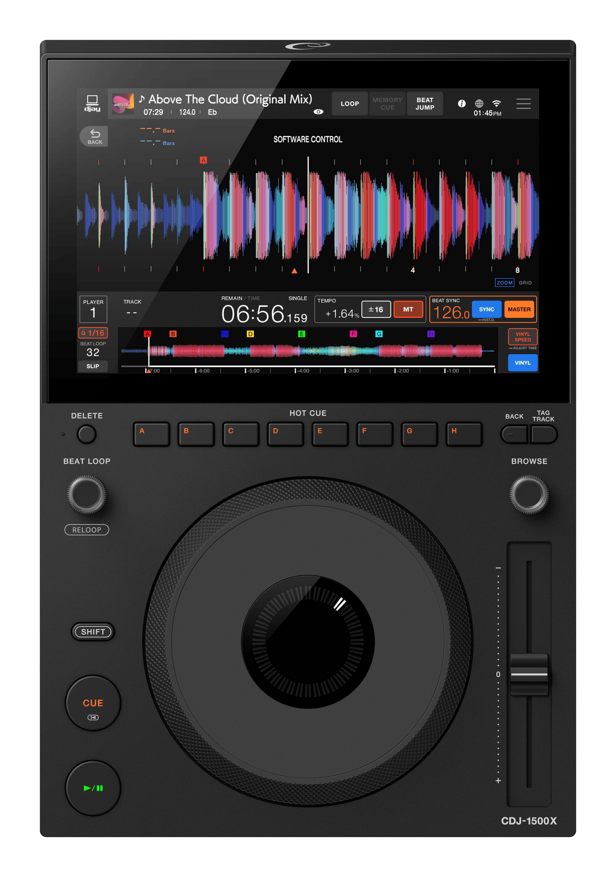 AlphaTheta CDJ-1500X Media Players + AlphaTheta euphonia Mixer Bundle.