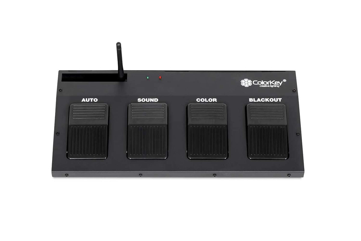 Colorkey Wireless Footswitch Controller - for PartyBar Mobile and PartyBar Pro