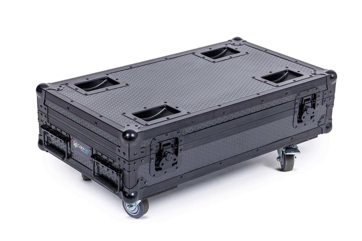 Colorkey MobilePar Mini HEX 4 MKII Charging Road Case - Holds and Charges 8
